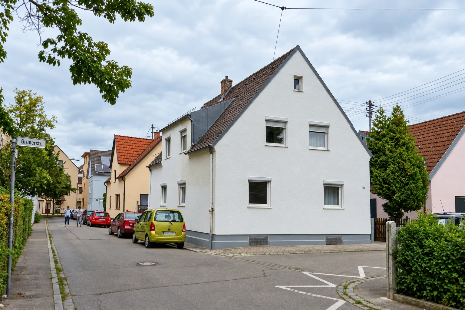 Freistehendes Haus Grünerstraße 18 in Augsburg